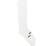 Socken mit Intarsien-Logo