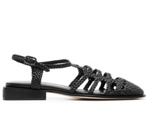 Sandalen mit geflochtenem Riemen