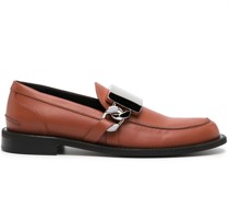 Loafer mit Kristallen