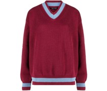 Rollkragenpullover mit Streifen