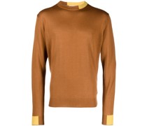 Pullover mit Logo-Stickerei