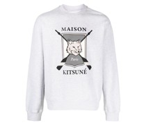 Sweatshirt mit Logo-Print