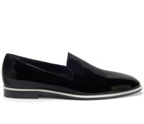 Vilbert patent-finish leather loafers