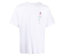 T-Shirt mit Blumen-Print