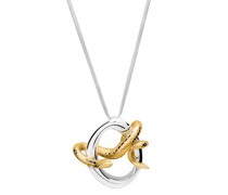 23kt Vermeil Serpiente Halskette