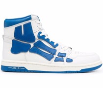 High-Top-Sneakers in Blockfarben