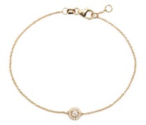 18kt yellow  diamond bracelet
