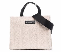 Kleine Handtasche mit Logo