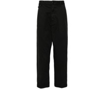 high-rise chino trousers