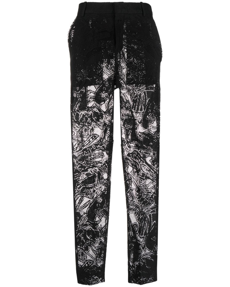 Charles Jeffrey Loverboy Damen Flea Hose aus Spitze