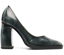 Pumps mit Blockabsatz