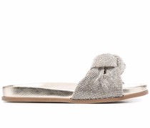 knot-detail sandals