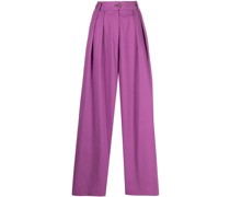 High-Waist-Hose mit weitem Bein