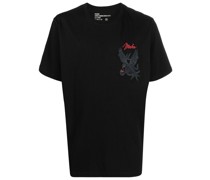 Besticktes T-Shirt aus Bio-Baumwolle