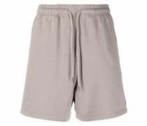 Joggingshorts mit Logo-Stickerei