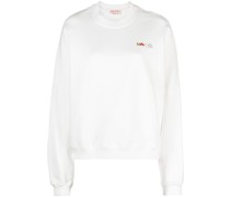 T-Shirt mit Logo-Applikation