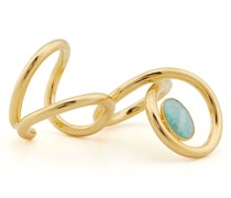 Louise stone-detailing ring
