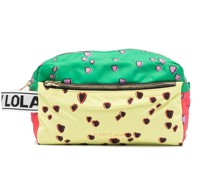Kosmetiktasche mit Herz-Print