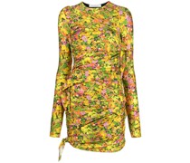 Minikleid mit Blumenmuster