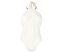 Rückenfreier Neckholder-Badeanzug