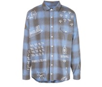 Hemd mit "Nocturnal"-Print