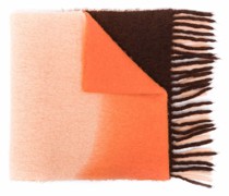 Schal mit Colour-Block-Optik