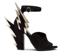Sandalen mit Blitz-Design