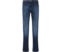 Halbhohe Slim-Fit-Jeans