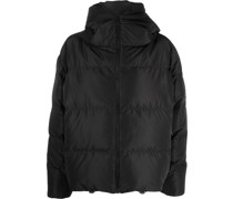 Daunenjacke mit Logo-Patch