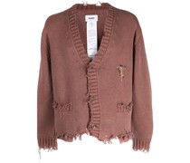 Cardigan im Destroyed-Look