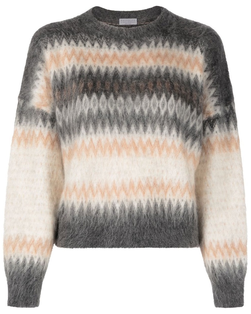 Brunello Cucinelli Damen Gestrickter Pullover