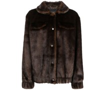 Jacke aus Faux Fur
