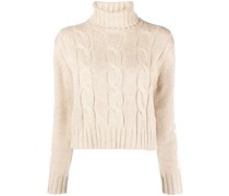 Pullover mit Zopfmuster