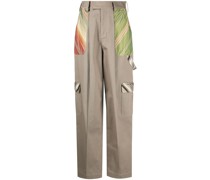 Cargohose mit hohem Bund