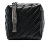 Gesteppte Tasche mit Finish