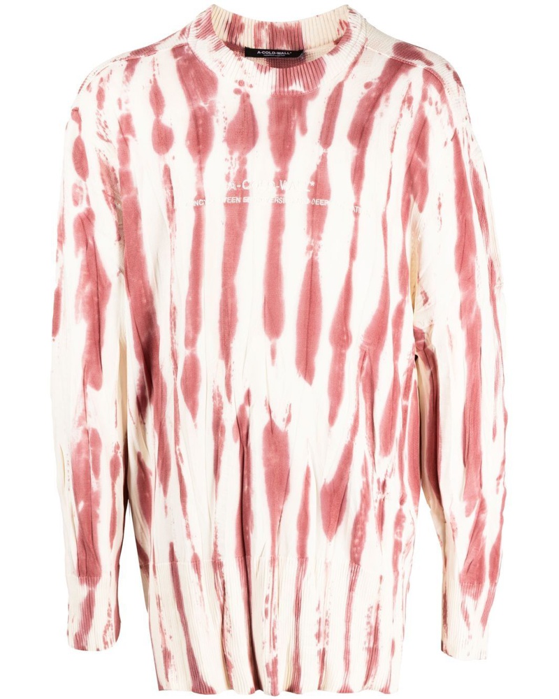 ACW* Damen A-COLD-WALL* Pullover mit Batik-Print