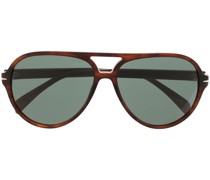 Getönte Pilotenbrille