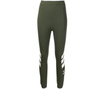 Leggings mit Zopfmuster