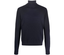Gerippter Rollkragenpullover