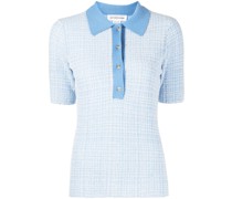 Gestricktes Poloshirt