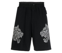 Tiger Shorts mit elastischem Bund