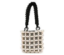 Handtasche mit Perlen