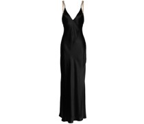 Jet Chain Seidenkleid