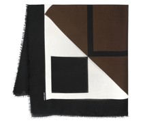 Schal mit geometrischem Print
