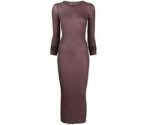 Geripptes Luxor Midikleid