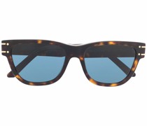 Sonnenbrille mit eckigem Gestell
