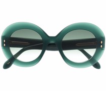 Sonnenbrille mit rundem Gestell