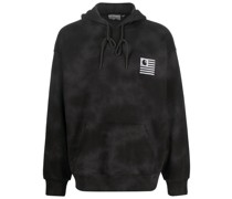 Hoodie mit Batikmuster