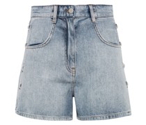 Canio Jeans-Shorts mit Nieten