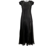 Kleid mit Sheer-Effekt